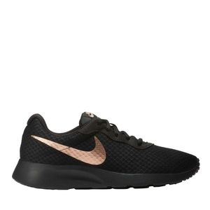nike black rose gold sneakers